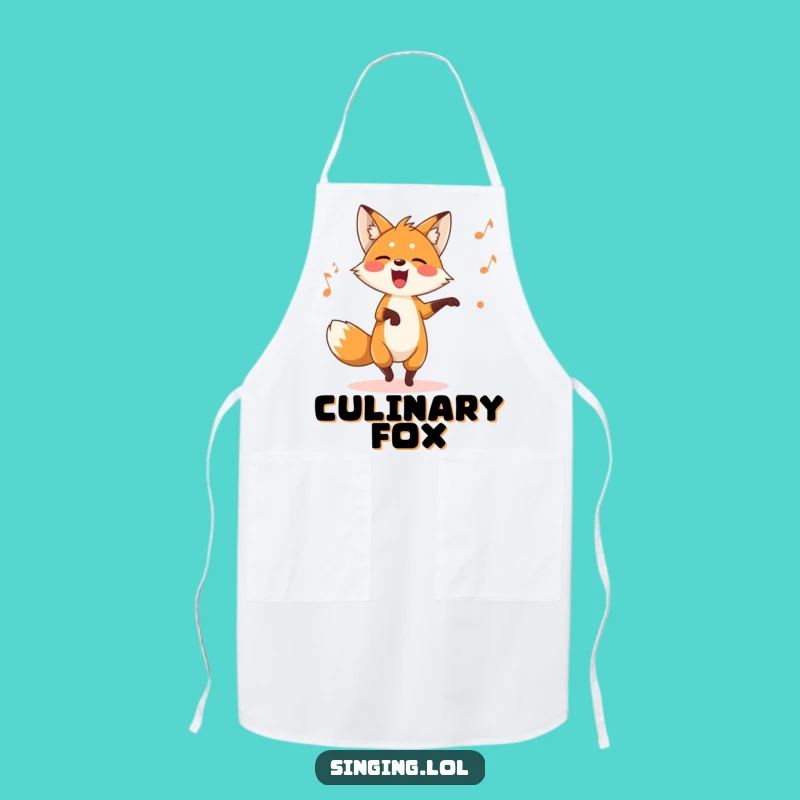 Funny Fox Apron: Cook and Dance with This Playful Singing Chef