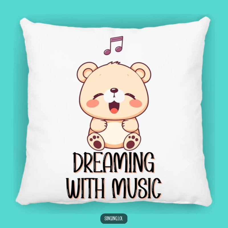 Cuddle Buddy Funny Singing Bear Cub Pillow: Soft Comfort and Sweet Melodies