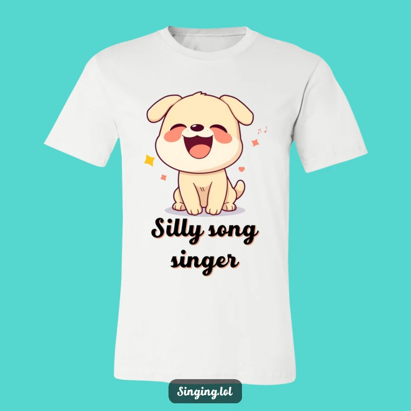 Funny Dog Howling T-Shirt - Wear Your Canine's Silly Serenade